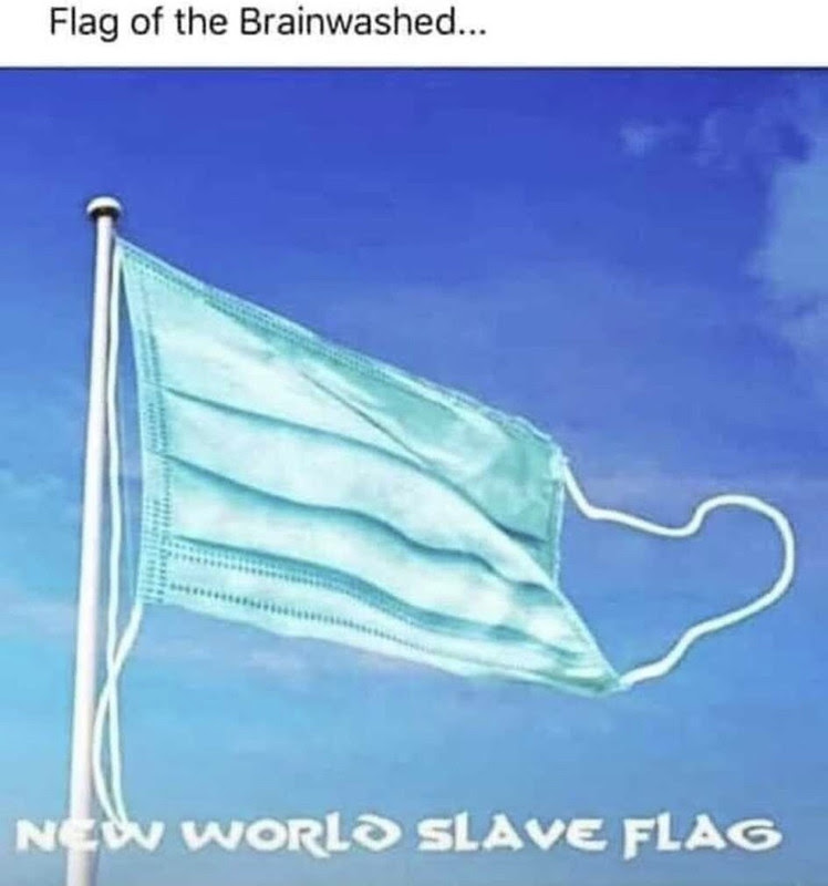 face mask flag