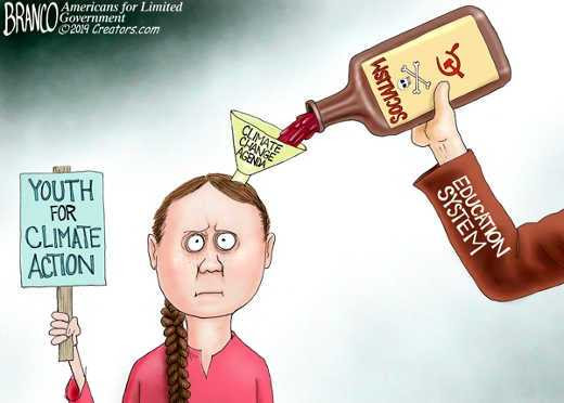 greta education indoctrination