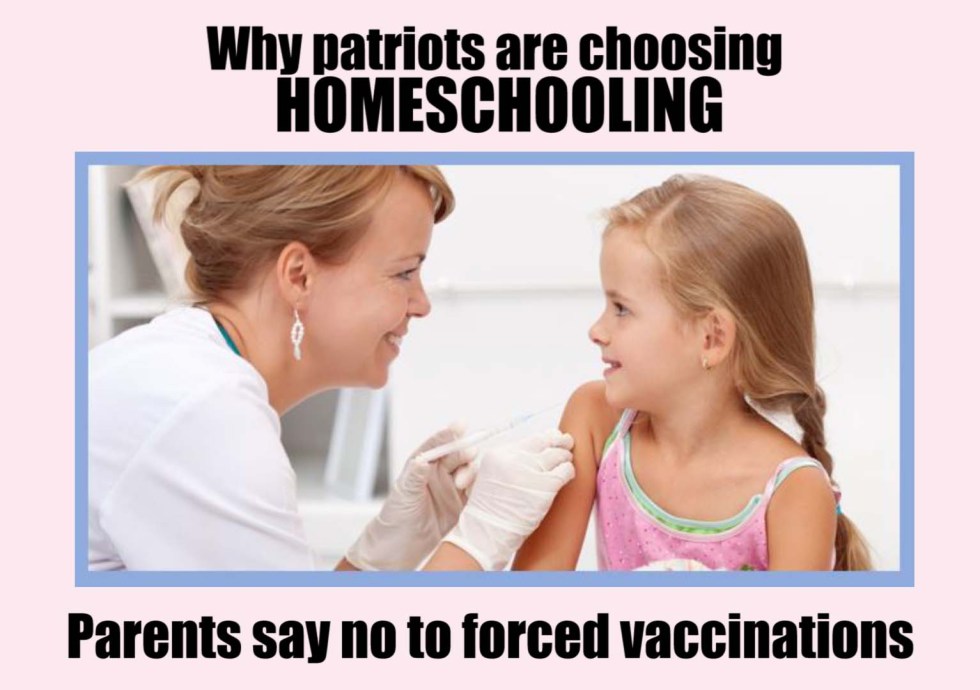 homeschooling vaccination