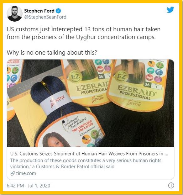 human hair