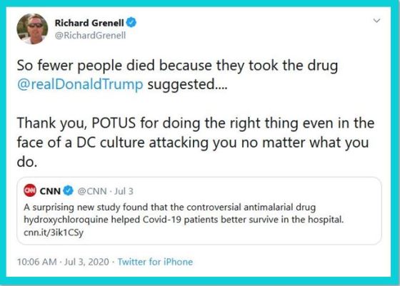 hydroxychloroquine grenell