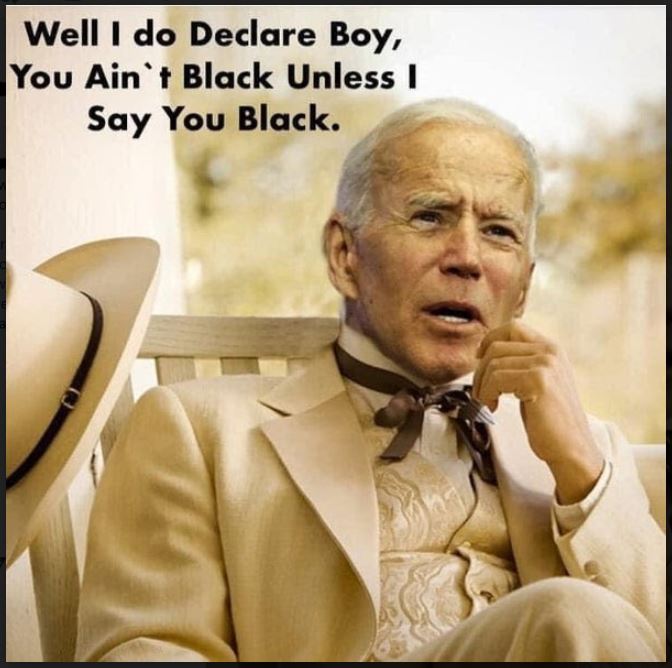 joe biden black