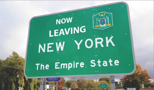leave new york