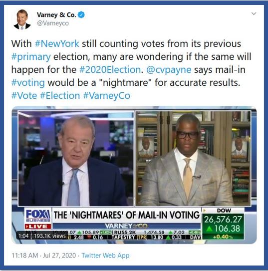 mail in ballot election fraud