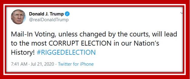 mail in voting rigged election