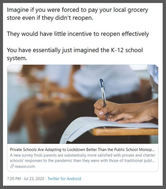 pay tax public schools