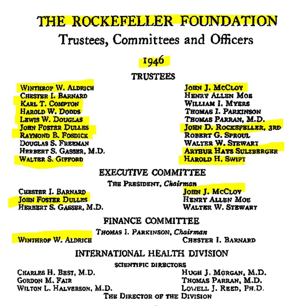 rockefeller foundation