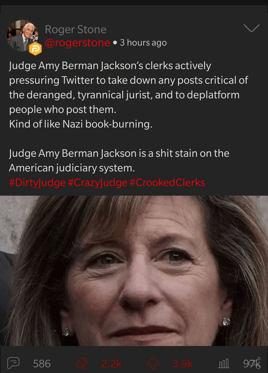 roger stone amy berman jackson