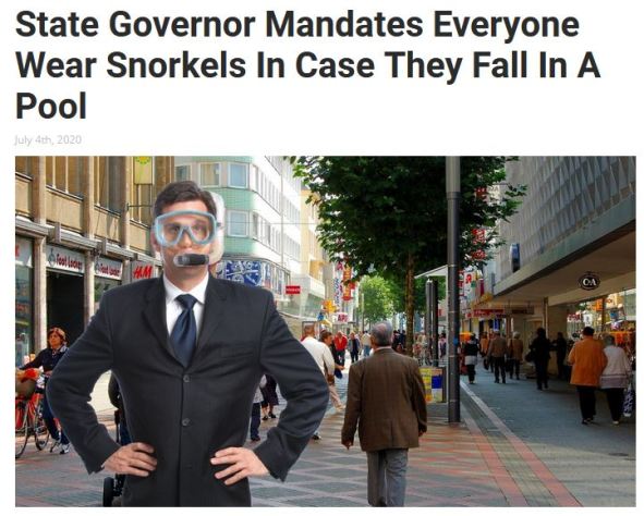 snorkel face mask