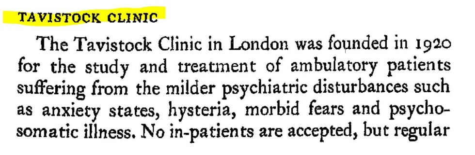 tavistock clinic 1