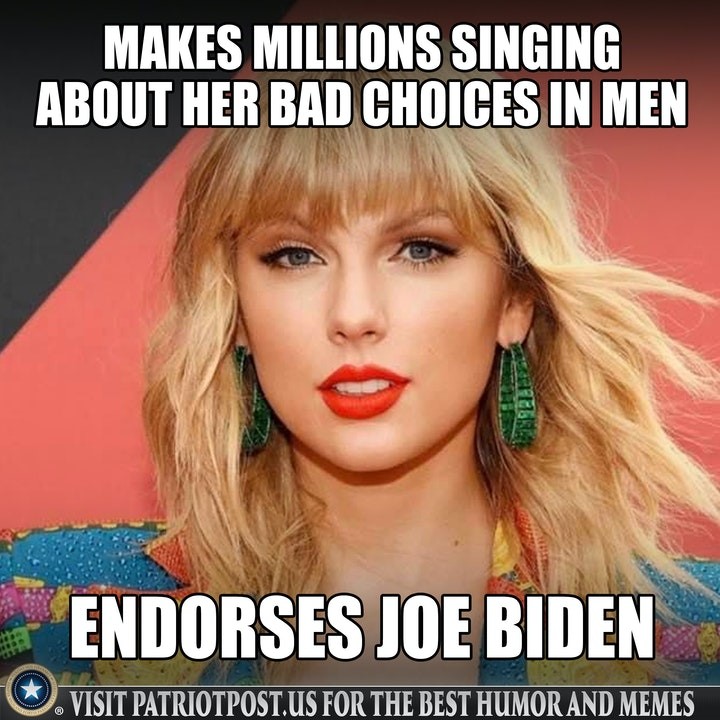 taylor swift joe biden