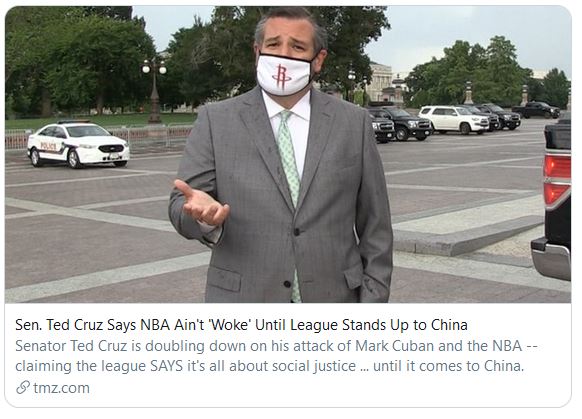 ted cruz face mask