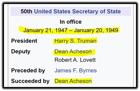 truman acheson