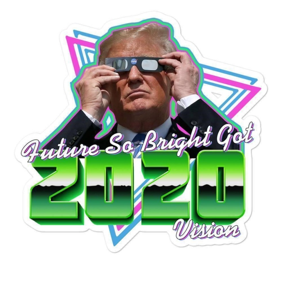 trump 2020 glasses