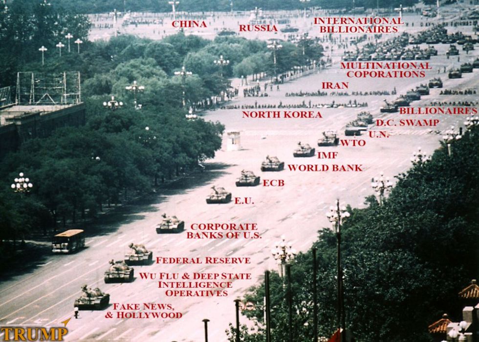 trump war tanks