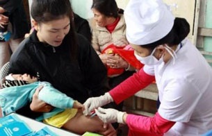 vaccinated child