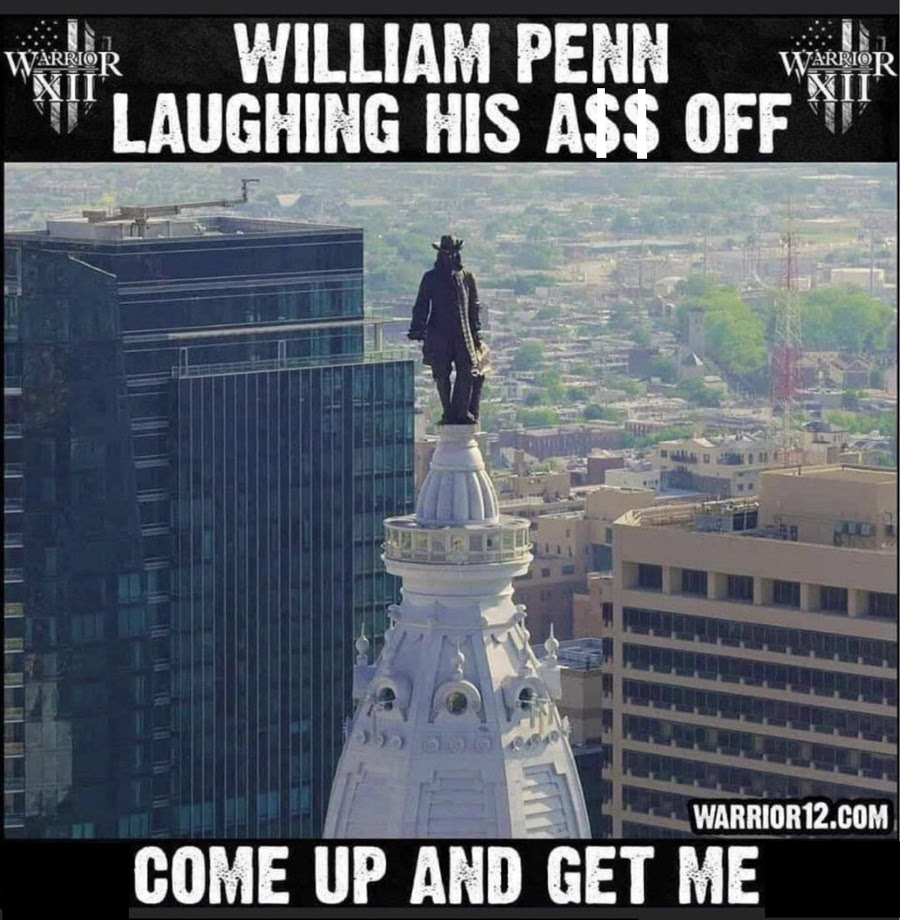william penn statue