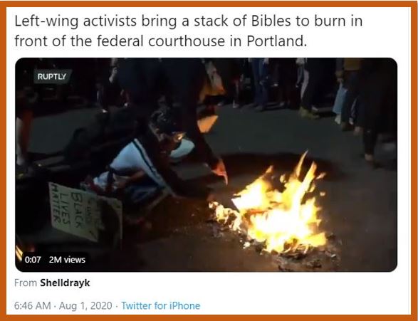 bible burning