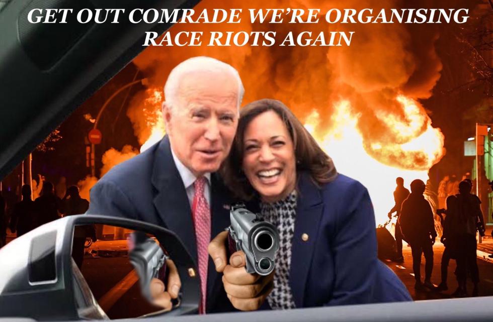 biden harris kamala riot