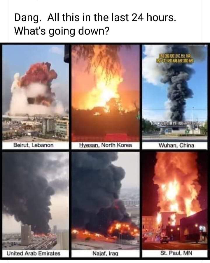 explosions