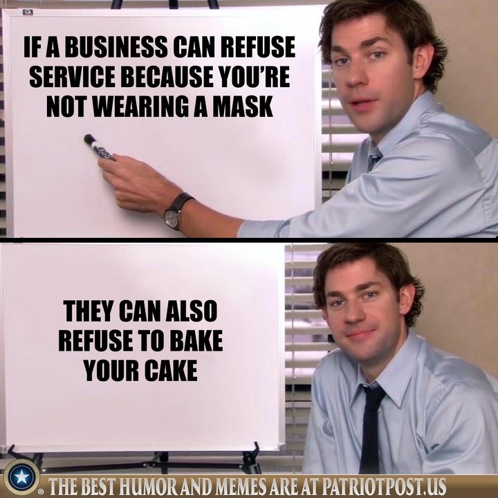face mask bake cake