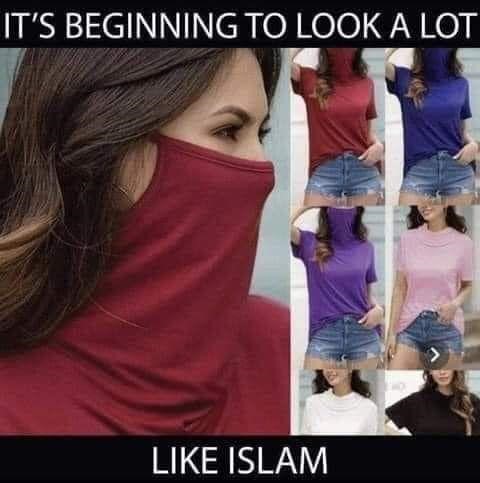 face mask hijab