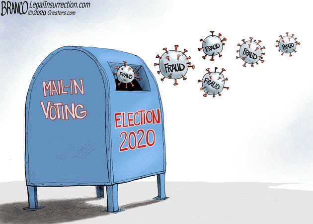 fraud corona vote election