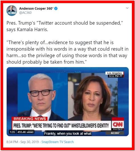 harris on trump tweet