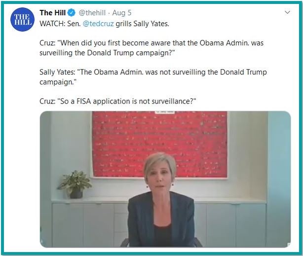 sally yates testimony