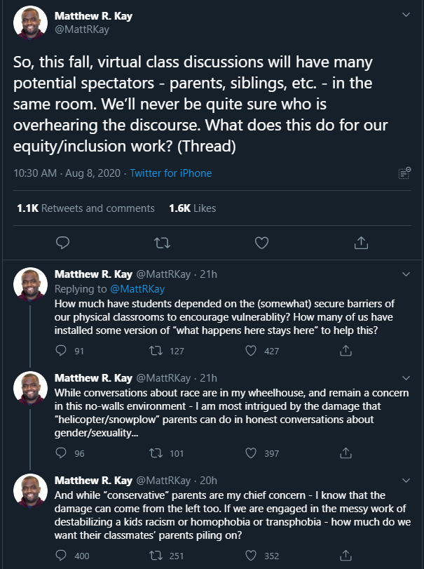 teacher tweet