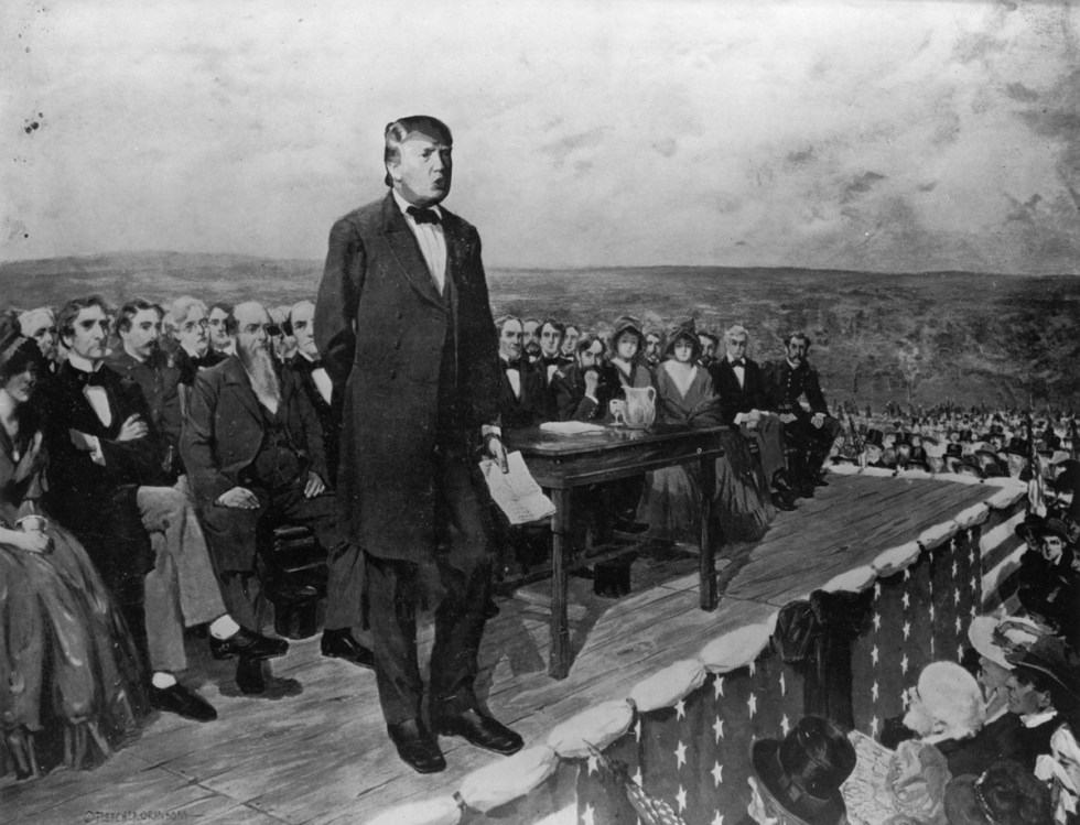 trump at gettysburg