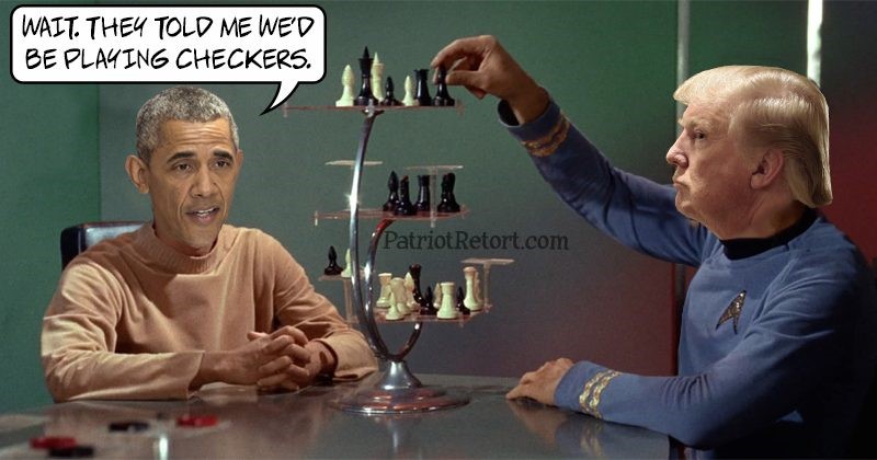 trump obama chess