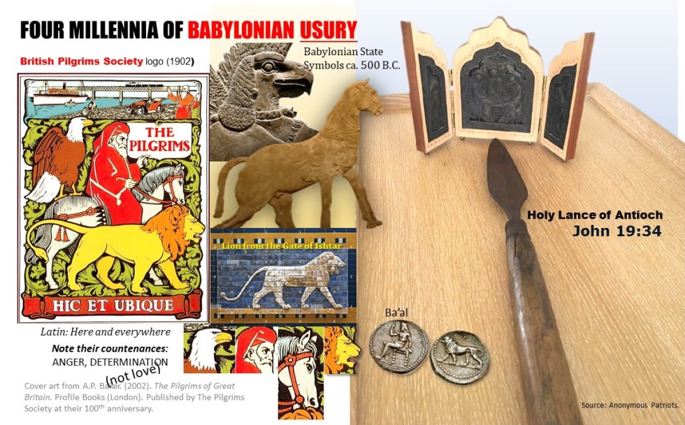 Babylonian "Radhanite" Fake Jewish Bankers— “London is a modern Babylon” Benjamin Disraeli (1804-1881).