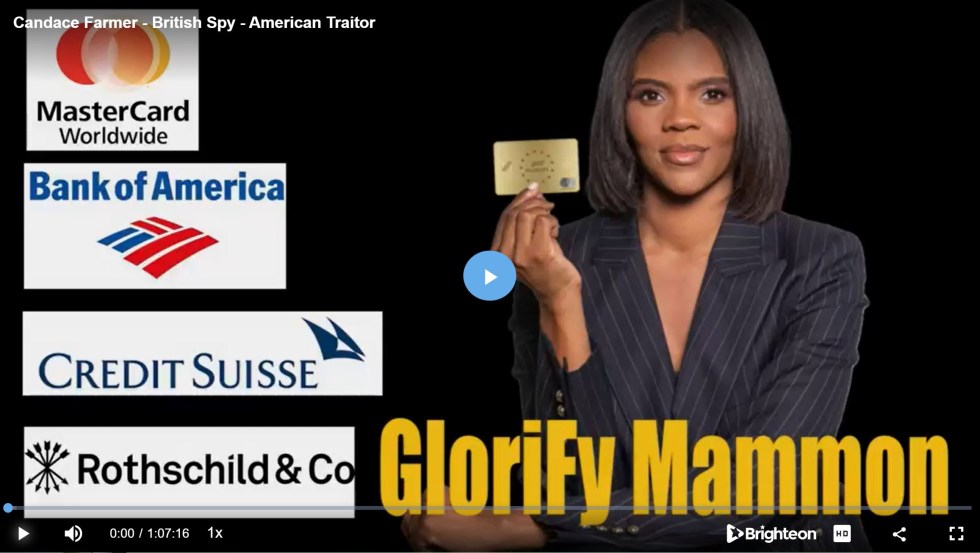 Gabriel, McKibben. (Oct. 14, 2022). Candace Farmer is a British Spy and American Traitor. American Intelligence Media, Americans for Innovation.