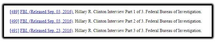 clinton interview