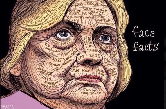 hillary lies