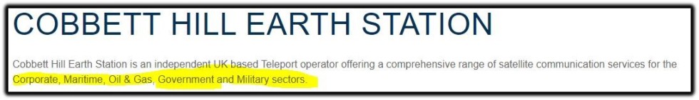 cobbet hill earth station