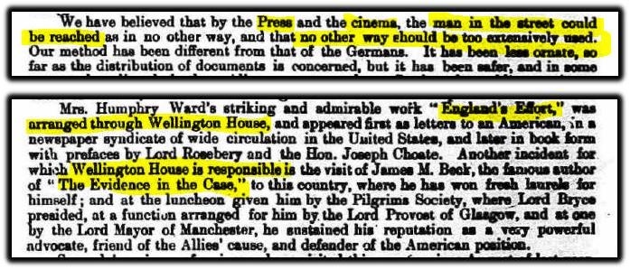 press and cinema