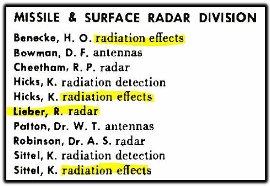 lieber radar