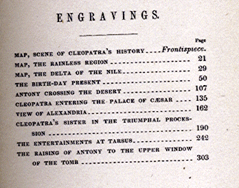 [Engravings] from Cleopatra by Jacob Abbott