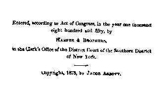 [Copyright Page] from Cyrus the Great by Jacob Abbott