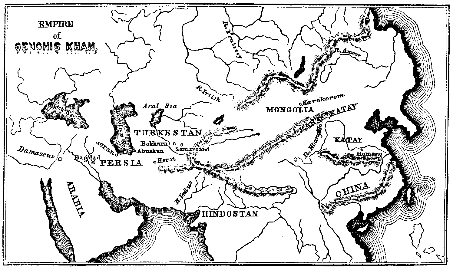 Empire of Ghenghis Khan Central Asia
