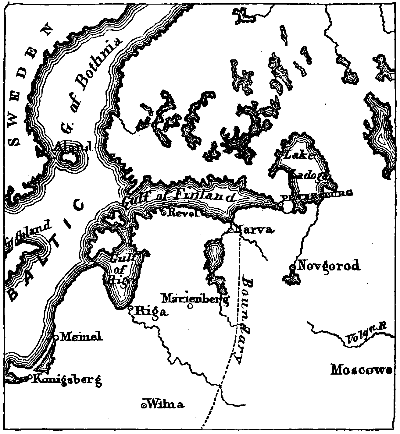 Russo-swedish border