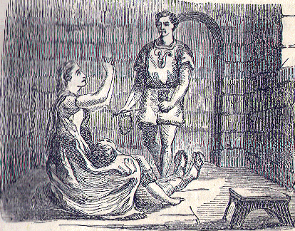 Eurydice, prisoner of Olympias