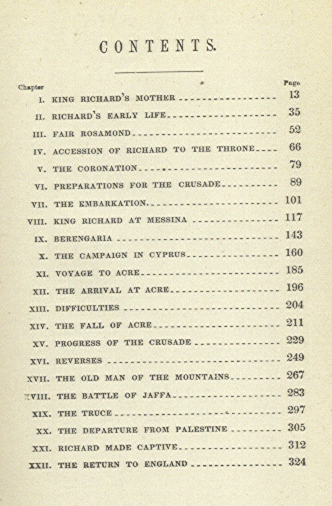 [Engravings] from Richard I by Jacob Abbott