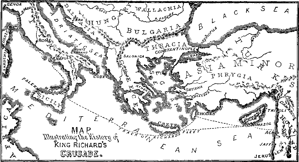 [Illustration] from Richard I by Jacob Abbott