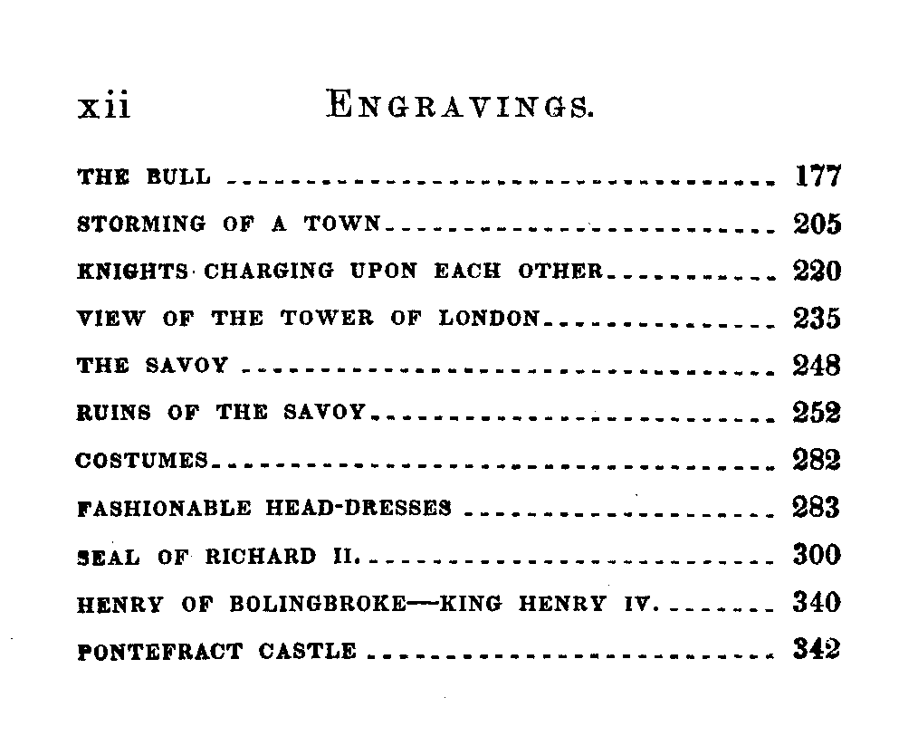 [Engravings Page 2 of 2] from Richard II by Jacob Abbott