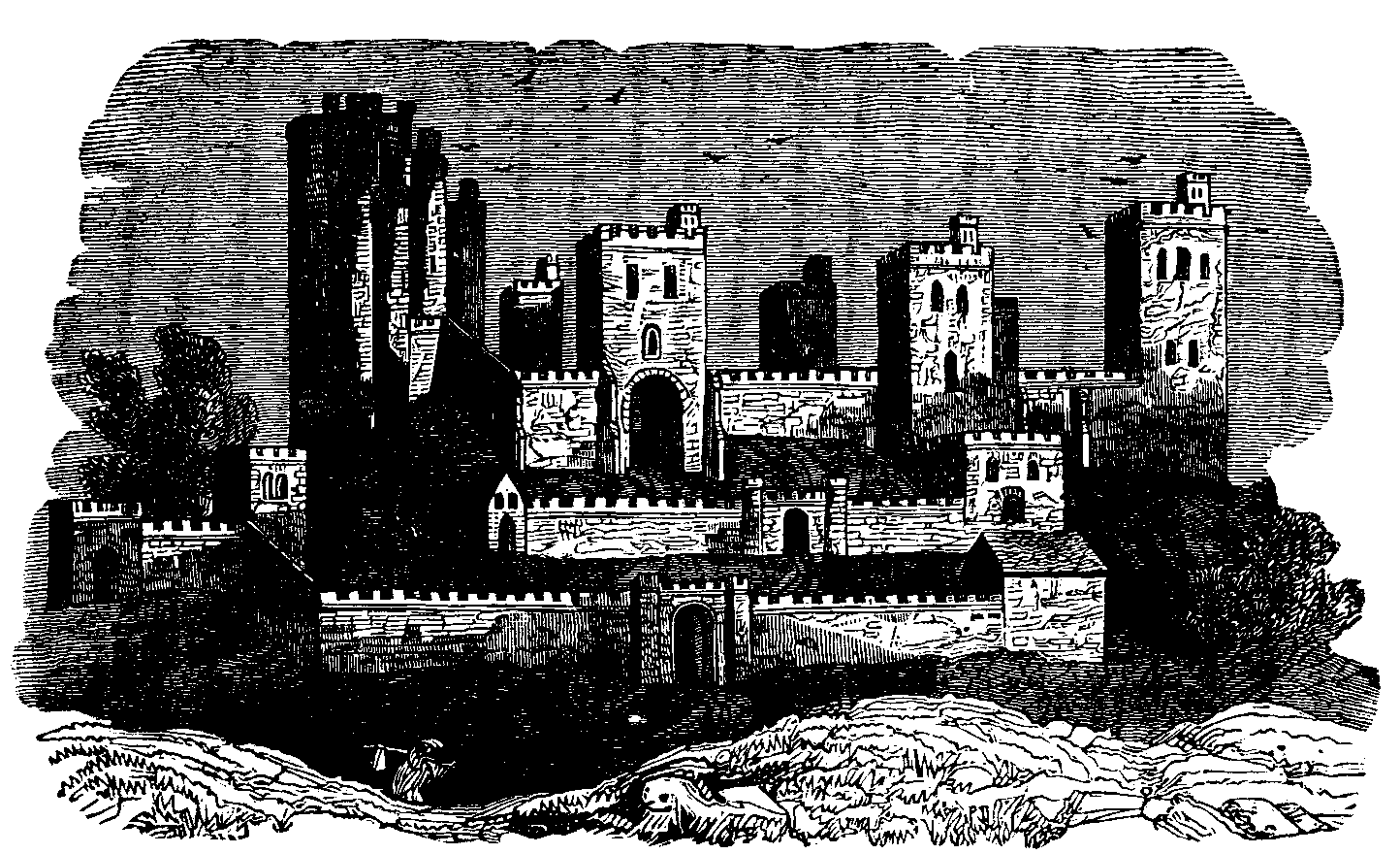 [Illustration] from Richard II by Jacob Abbott