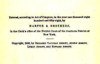 [Copyright Page] from Richard III by Jacob Abbott