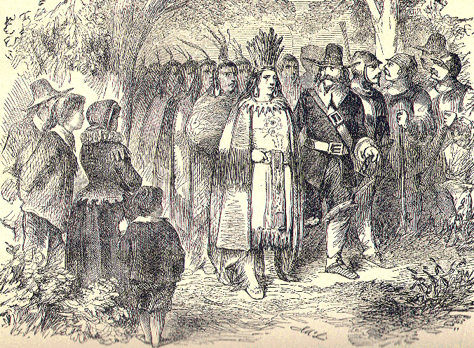 Massasoit and Pilgrims